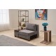 1-Seat Sofa-Bed Perenna Chenille Left - Grey Grey 1-Seat Sofa-Bed Perenna Chenille Left - Grey Grey