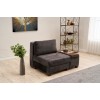 1-Seat Sofa-Bed Perenna Chenille Right - Anthracite Anthracite