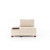 1-Seat Sofa-Bed Perenna Chenille Left - Cream Cream
