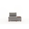 1-Seat Sofa-Bed Perenna Linen Right - Grey Grey