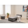 1-Seat Sofa-Bed Perenna Linen Left - Grey Grey