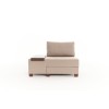 1-Seat Sofa-Bed Perenna Linen Left - Cream Cream