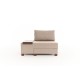 1-Seat Sofa-Bed Perenna Linen Left - Cream Cream