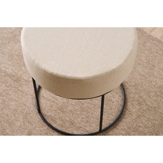 Pouffe Didim - Cream Cream