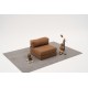 1-Seat Sofa Comfort - Brown v2 Brown 1-Seat Sofa Comfort - Brown v2 Brown
