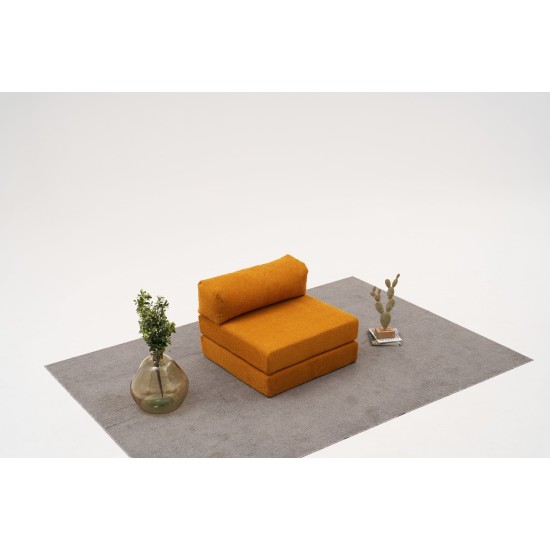 1-Seat Sofa Comfort - Orange Orange 1-Seat Sofa Comfort - Orange Orange