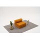 1-Seat Sofa Comfort - Orange Orange 1-Seat Sofa Comfort - Orange Orange
