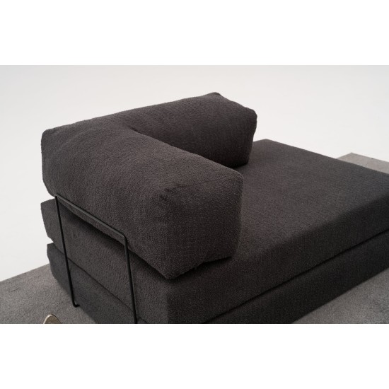 Διθέσιος Καναπές Comfort - Χρώμα Ανθρακί -140x95x75εκ Διθέσιος Καναπές Comfort - Χρώμα Ανθρακί -140x95x75εκ