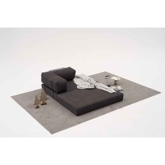 Διθέσιος Καναπές Comfort - Χρώμα Ανθρακί -140x95x75εκ Διθέσιος Καναπές Comfort - Χρώμα Ανθρακί -140x95x75εκ