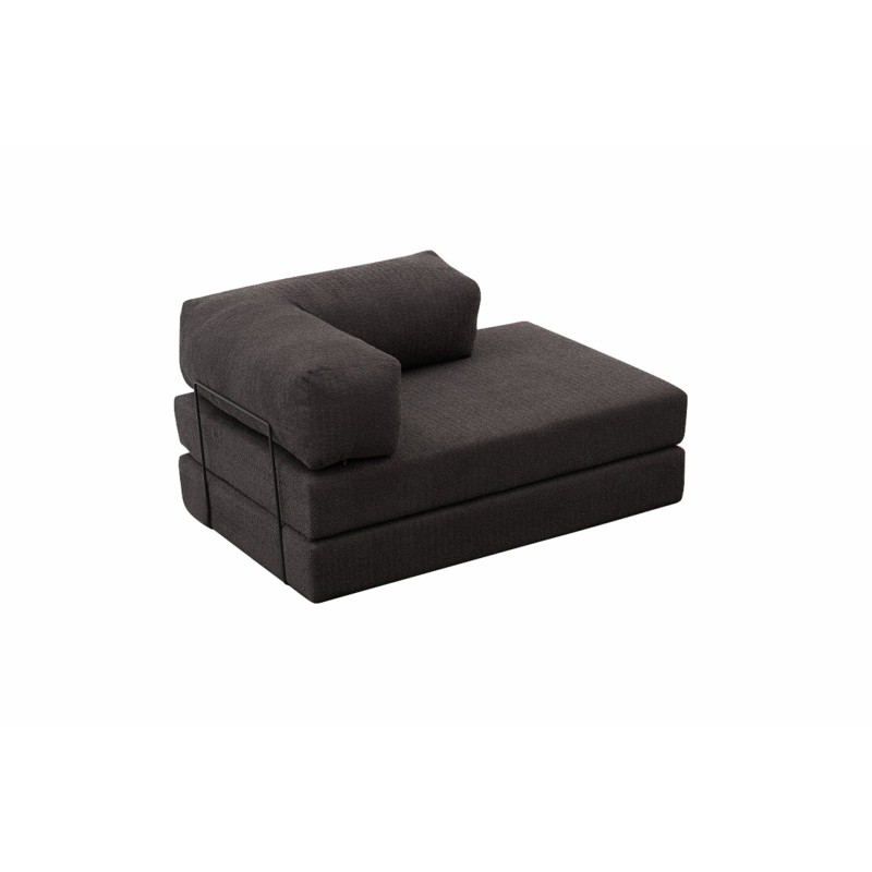 Διθέσιος Καναπές Comfort - Χρώμα Ανθρακί -140x95x75εκ