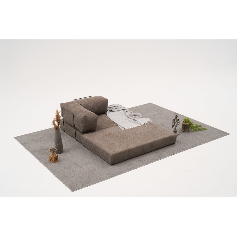 Διθέσιος Καναπές Comfort - Χρώμα Γκρι -140x95x75εκ