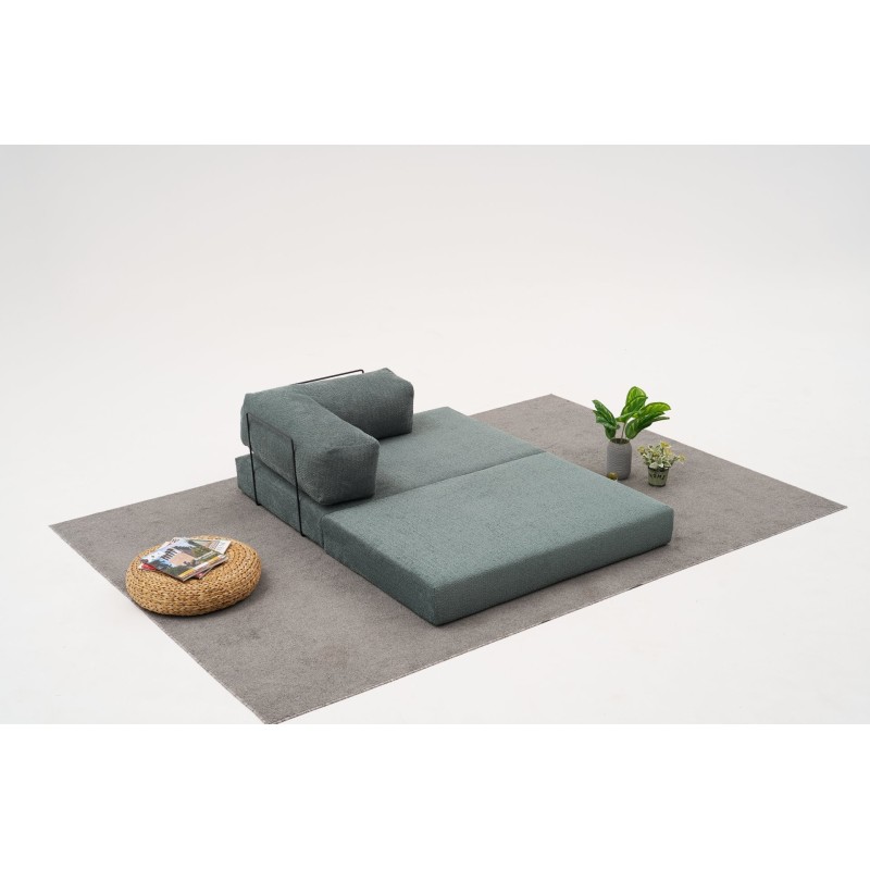 Διθέσιος Καναπές Comfort - Χρώμα Πράσινο -140x95x75εκ