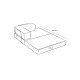 Διθέσιος Καναπές Comfort - Χρώμα Πράσινο -140x95x75εκ Διθέσιος Καναπές Comfort - Χρώμα Πράσινο -140x95x75εκ