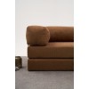 Διθέσιος Καναπές Comfort - Χρώμα Καφέ -140x95x75εκ
