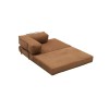Διθέσιος Καναπές Comfort - Χρώμα Καφέ -140x95x75εκ