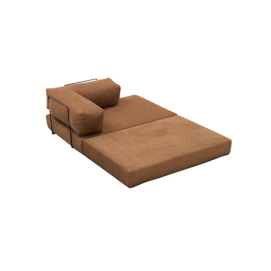 Διθέσιος Καναπές Comfort - Χρώμα Καφέ -140x95x75εκ Διθέσιος Καναπές Comfort - Χρώμα Καφέ -140x95x75εκ