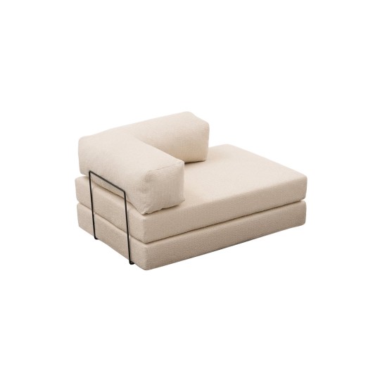 Διθέσιος Καναπές Comfort - Χρώμα Cream -140x95x75εκ Διθέσιος Καναπές Comfort - Χρώμα Cream -140x95x75εκ