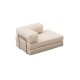 Διθέσιος Καναπές Comfort - Χρώμα Cream -140x95x75εκ Διθέσιος Καναπές Comfort - Χρώμα Cream -140x95x75εκ