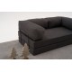 Τριθέσιος Καναπές Comfort - Χρώμα Ανθρακί - 190x95x75εκ
