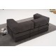 Τριθέσιος Καναπές Comfort - Χρώμα Ανθρακί - 190x95x75εκ