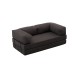 Τριθέσιος Καναπές Comfort - Χρώμα Ανθρακί - 190x95x75εκ