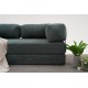 Τριθέσιος Καναπές Comfort - Χρώμα Πράσινο - 190x95x75εκ