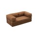 Τριθέσιος Καναπές Comfort - Χρώμα Καφέ - 190x95x75εκ
