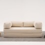 Τριθέσιος Καναπές Comfort - Χρώμα Cream - 190x95x75εκ