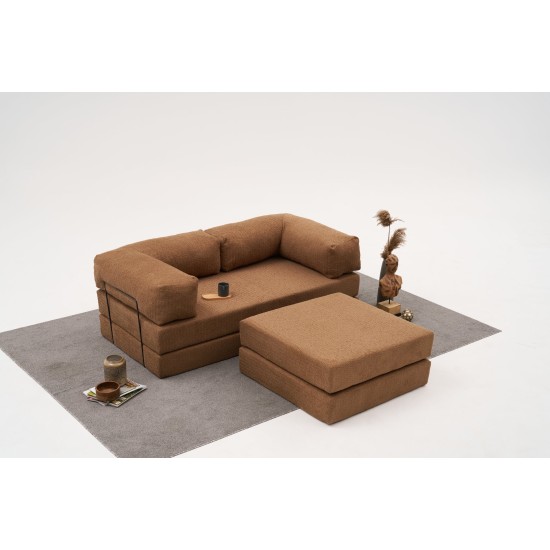 Corner Sofa Comfort Mini - Brown Brown Corner Sofa Comfort Mini - Brown Brown