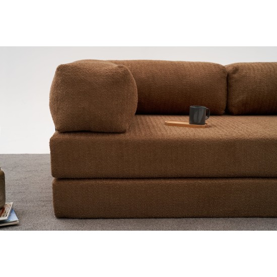 Corner Sofa Comfort Mini - Brown Brown Corner Sofa Comfort Mini - Brown Brown