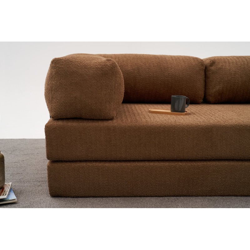 Corner Sofa Comfort Mini - Brown Brown