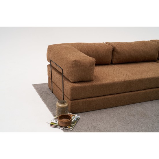Corner Sofa Comfort Mini - Brown Brown Corner Sofa Comfort Mini - Brown Brown