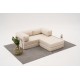 Corner Sofa Comfort Mini - Cream Cream