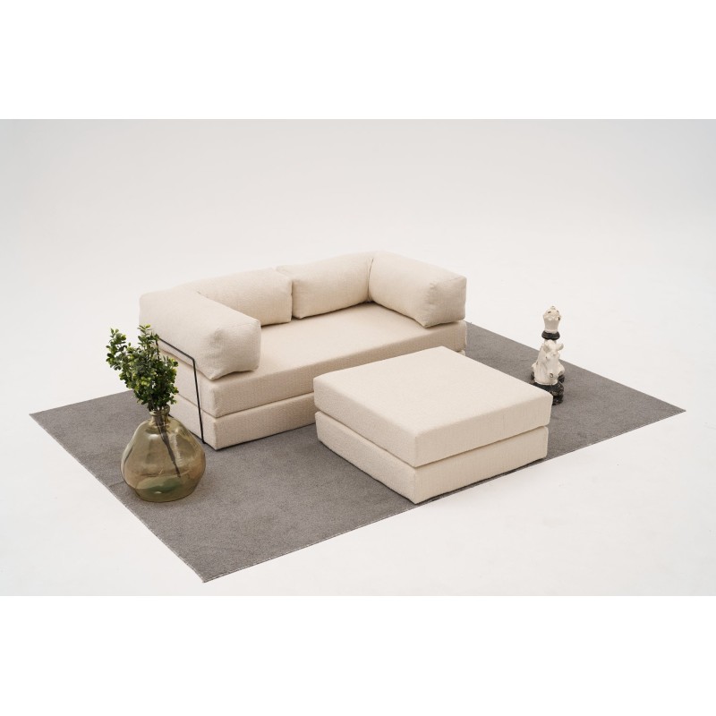 Corner Sofa Comfort Mini - Cream Cream