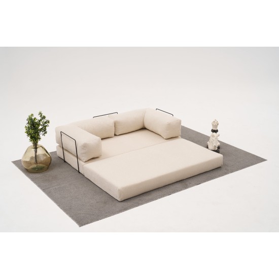 Corner Sofa Comfort Mini - Cream Cream