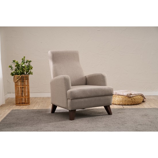 1-Seat Sofa Aly - Beige Beige 1-Seat Sofa Aly - Beige Beige