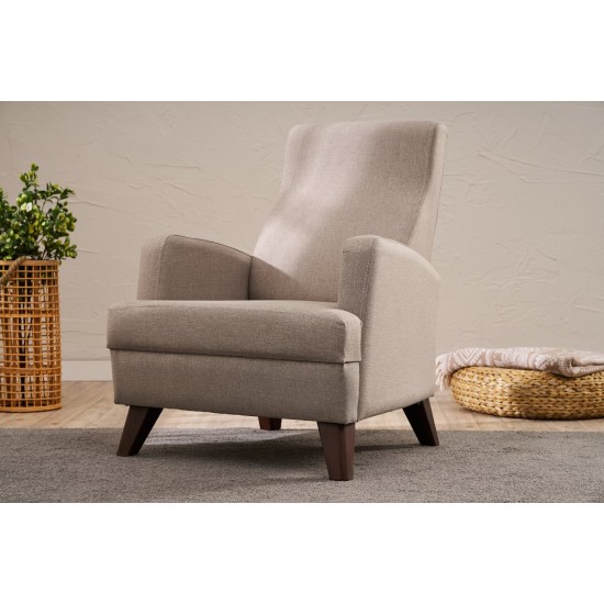 1-Seat Sofa Aly - Beige Beige 1-Seat Sofa Aly - Beige Beige
