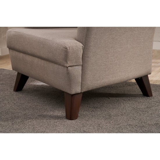 1-Seat Sofa Aly - Beige Beige 1-Seat Sofa Aly - Beige Beige