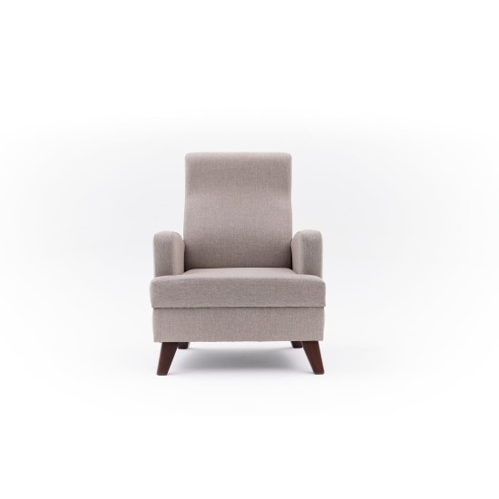 1-Seat Sofa Aly - Beige Beige 1-Seat Sofa Aly - Beige Beige