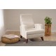 1-Seat Sofa Aly Arzilla - Cream Cream 1-Seat Sofa Aly Arzilla - Cream Cream