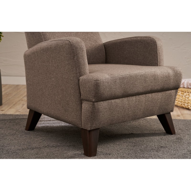 1-Seat Sofa Aly Arzilla - Brown Brown