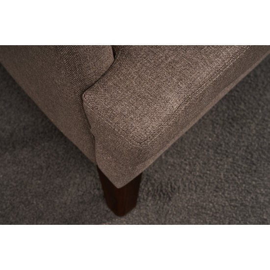 1-Seat Sofa Aly Arzilla - Brown Brown 1-Seat Sofa Aly Arzilla - Brown Brown