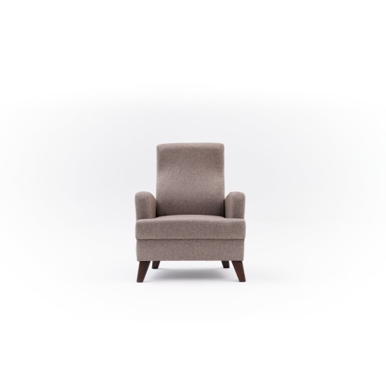 1-Seat Sofa Aly Arzilla - Brown Brown 1-Seat Sofa Aly Arzilla - Brown Brown