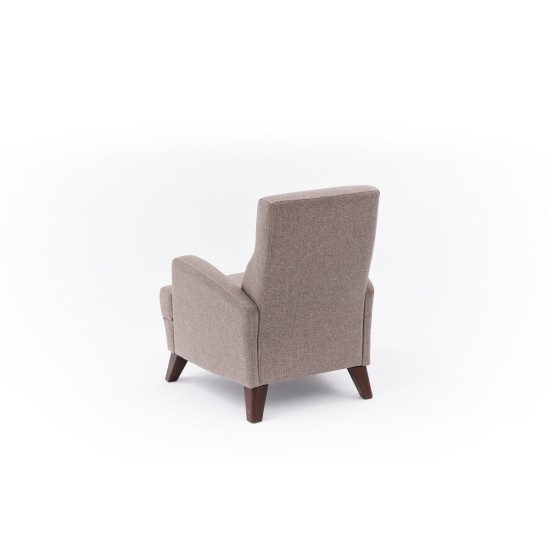 1-Seat Sofa Aly Arzilla - Brown Brown 1-Seat Sofa Aly Arzilla - Brown Brown