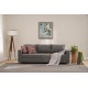 3-Seat Sofa-Bed Aly - Grey Grey 3-Seat Sofa-Bed Aly - Grey Grey