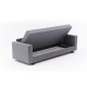 3-Seat Sofa-Bed Aly - Grey Grey 3-Seat Sofa-Bed Aly - Grey Grey