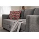3-Seat Sofa-Bed Aly - Grey Grey 3-Seat Sofa-Bed Aly - Grey Grey