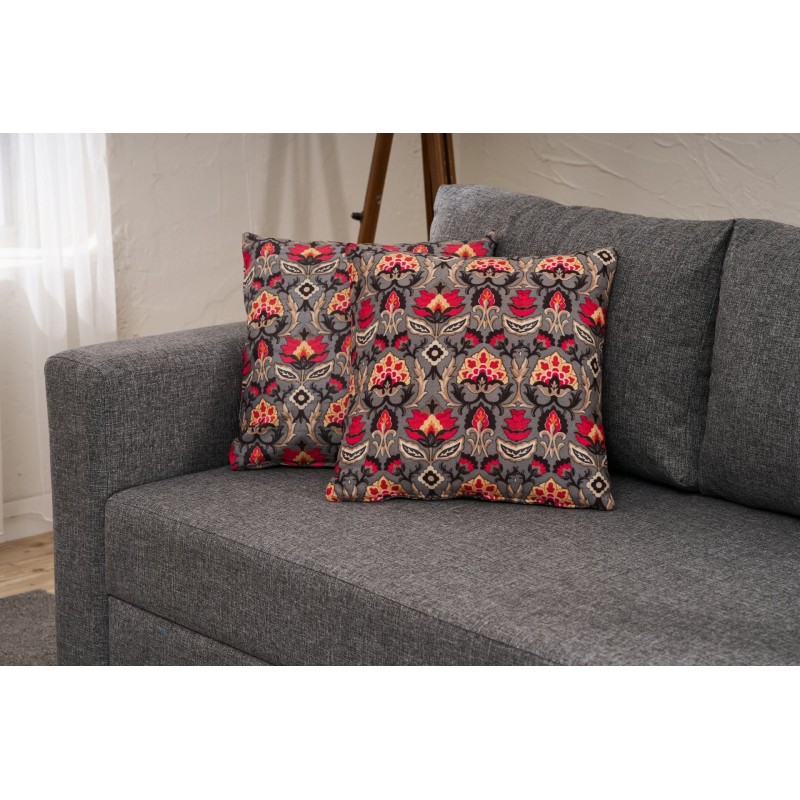 3-Seat Sofa-Bed Aly - Grey Grey