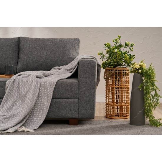 3-Seat Sofa-Bed Aly - Grey Grey 3-Seat Sofa-Bed Aly - Grey Grey