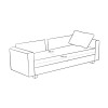 3-Seat Sofa-Bed Aly - Anthracite Anthracite